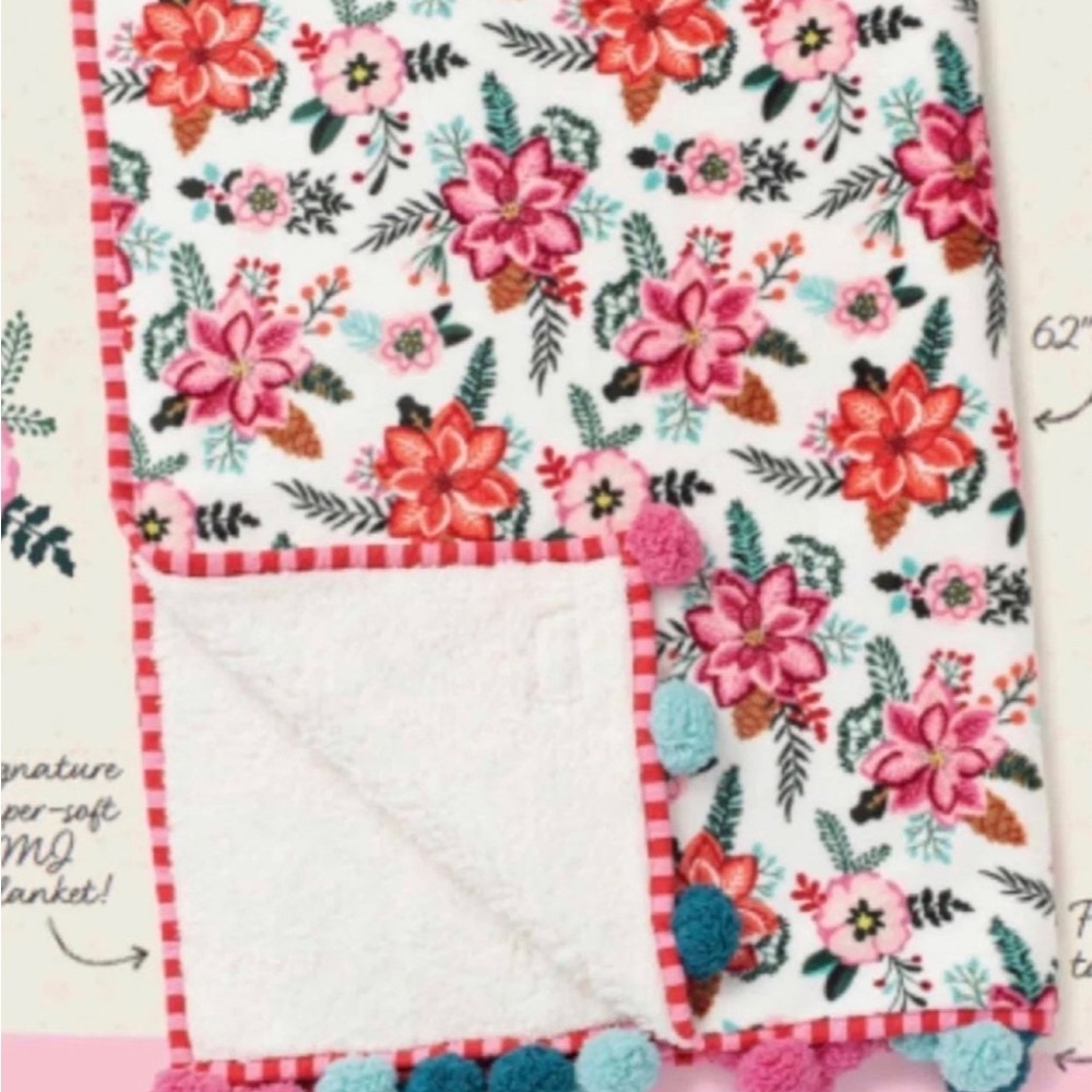 NWT Matilda Jane All Snuggle Up Sherpa Blanket